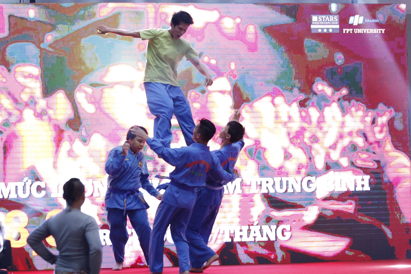 Vovinam là một trong những môn học tại Đại học FPT, phát triển tình yêu với bộ môn võ thuật.