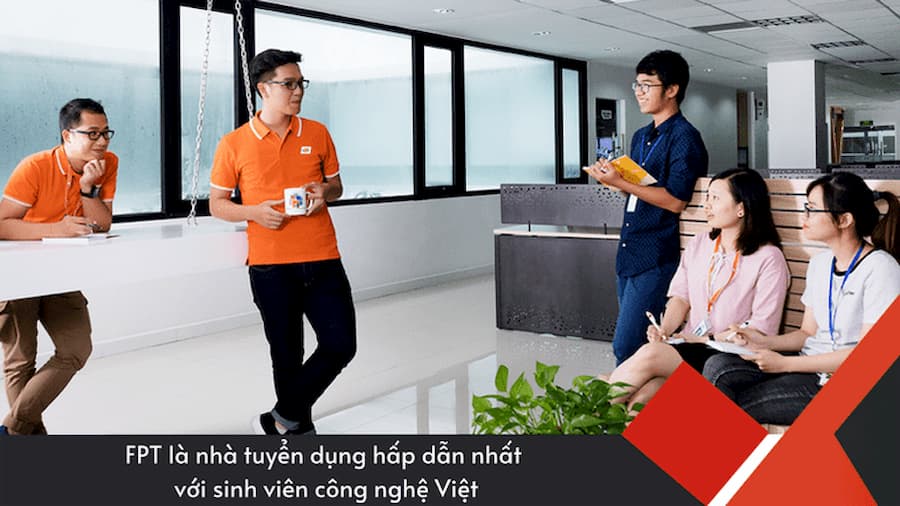 Nhiều doanh nghiệp đến tuyển dụng sinh viên ĐH FPT thực hiện dự án